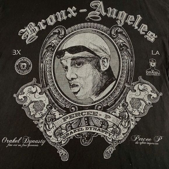 Vintage Y2K Percee P x Orakel Dynasty Hip-Hop Tee - Picture 2 of 4